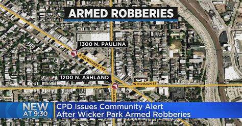 CPD issues alert after 6 armed robberies in under 3 hours